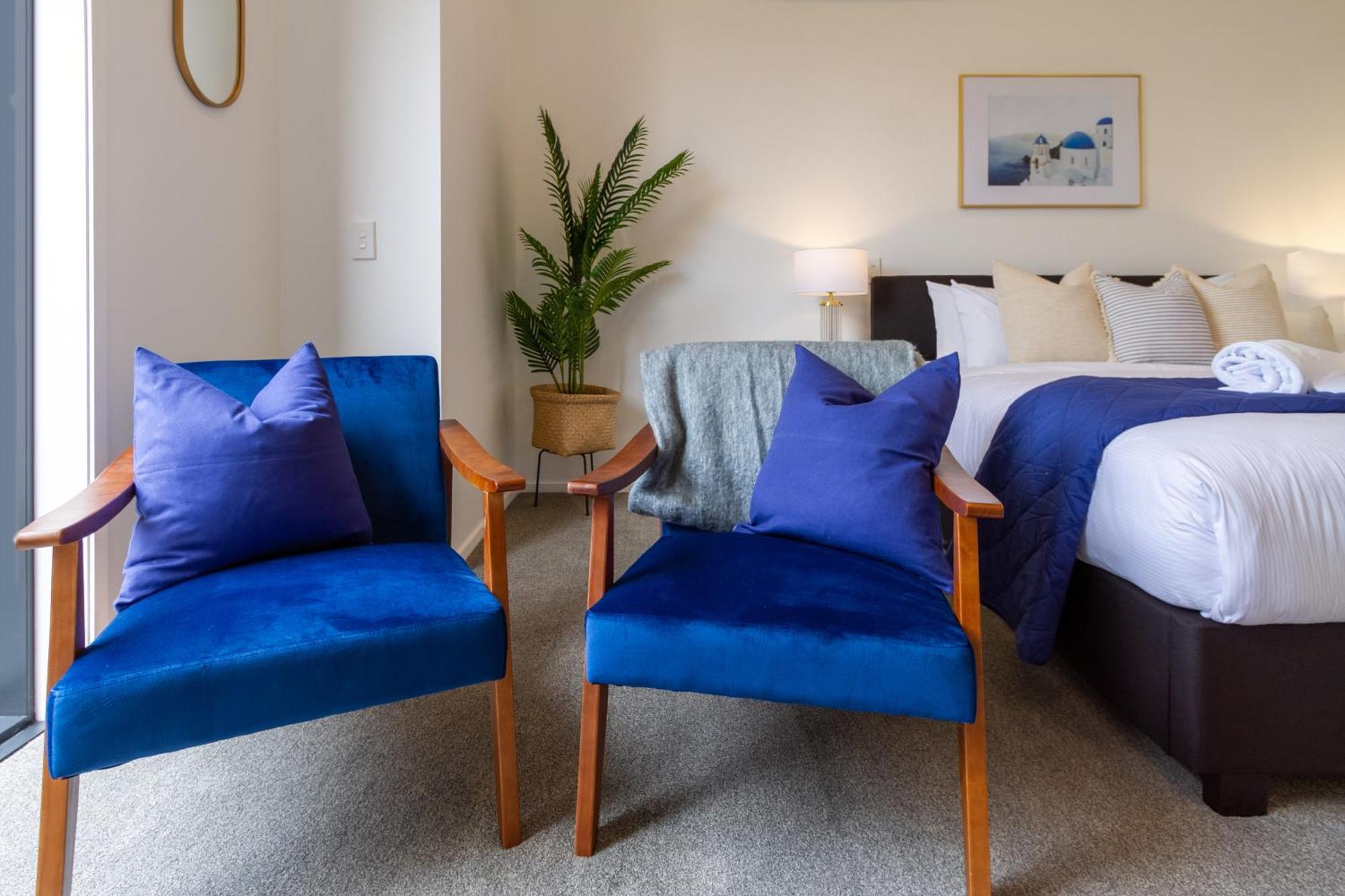Central Christchurch Santorini Style 1Br Studio Εξωτερικό φωτογραφία